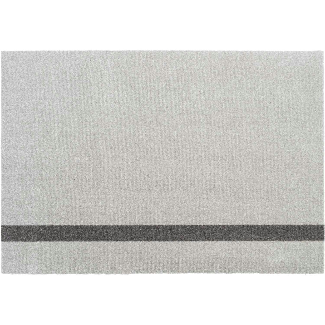 Stripes Vertikal Tæppe Lysegråt / Steel Grey, 90x130 cm