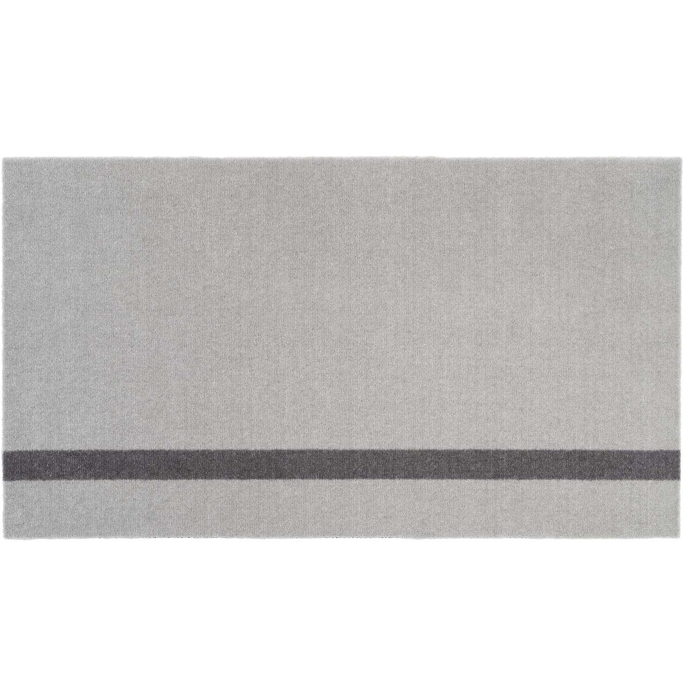 Stripes Vertikal Tæppe Lysegråt / Steel Grey, 67x120 cm